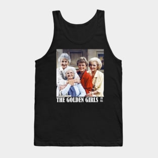 The Golden Girls 1985 White Tank Top